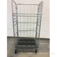 Warehouse Foldable Logistics Turnover Trolley